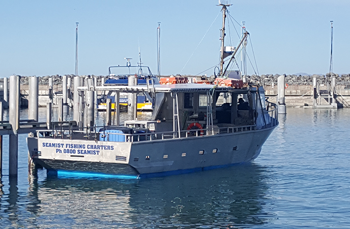 Welcome to Seamist Fishing Charters Kaikoura